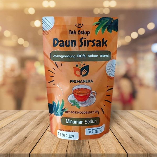 TEH CELUP DAUN SIRSAK PRIMANEKA